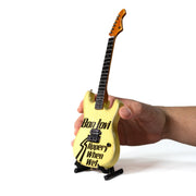 Bon Jovi Slippery When Wet Mini Guitar