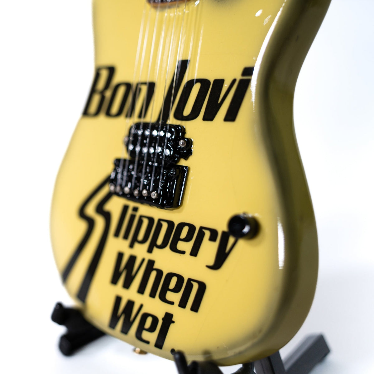 Bon Jovi Slippery When Wet Mini Guitar
