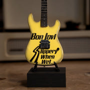 Bon Jovi Slippery When Wet Mini Guitar