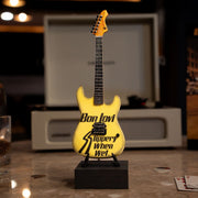 Bon Jovi Slippery When Wet Mini Guitar