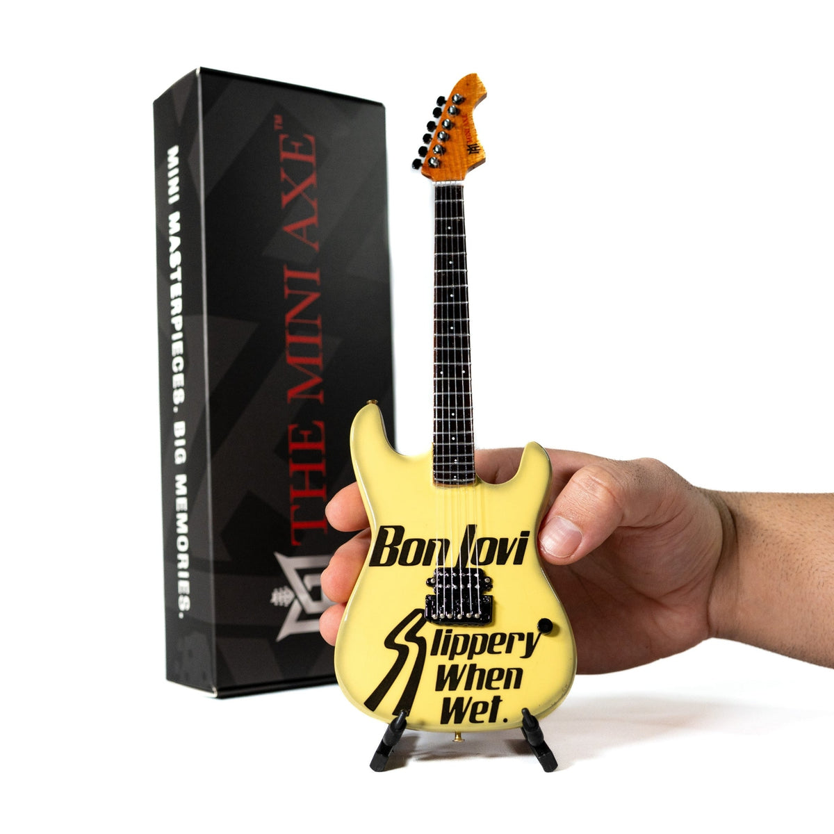 Bon Jovi Slippery When Wet Mini Guitar