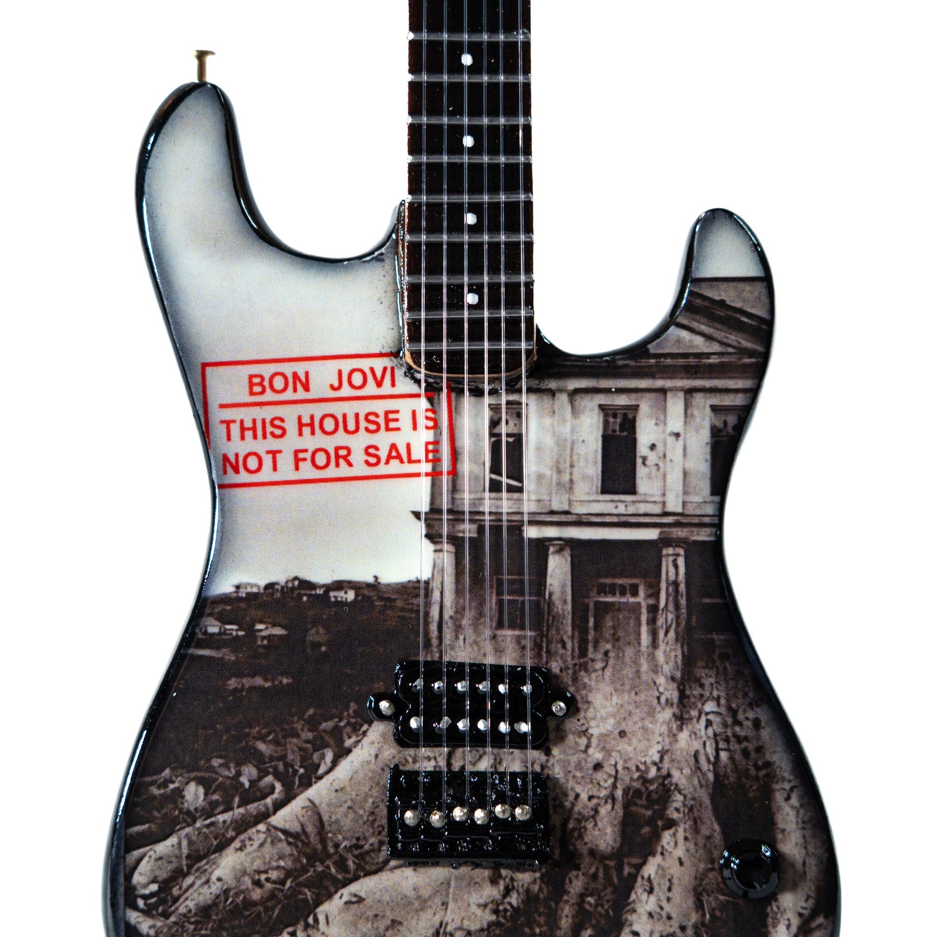 Bon Jovi This House Is Not For Sale Mini Guitar