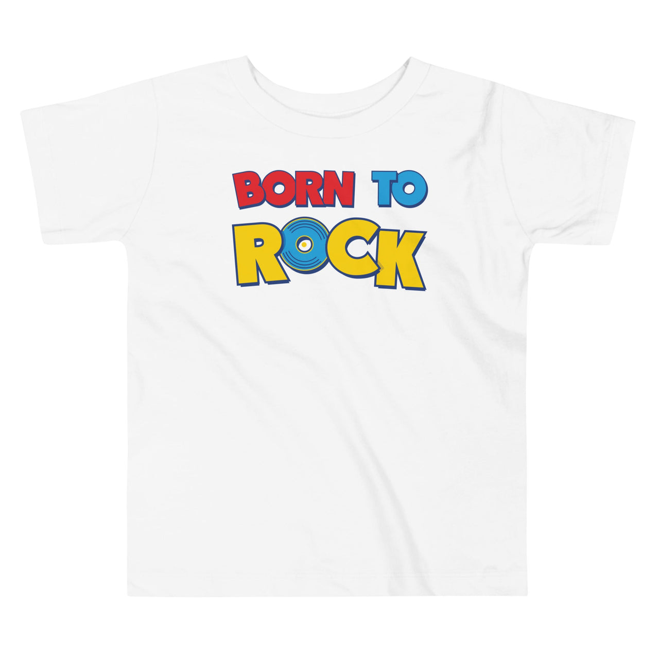 Born to Rock Toddler T-Shirt by The Rock and Roll Playhouse - Back