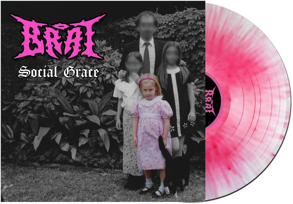 Brat – Social Grace (White w/ Pink Splatter LP Vinyl)