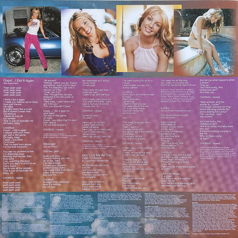 Britney Spears – Oops!... I Did It Again (LP Vinyl)