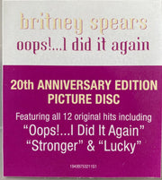 Britney Spears – Oops!... I Did It Again (Picture Disc LP Vinyl)