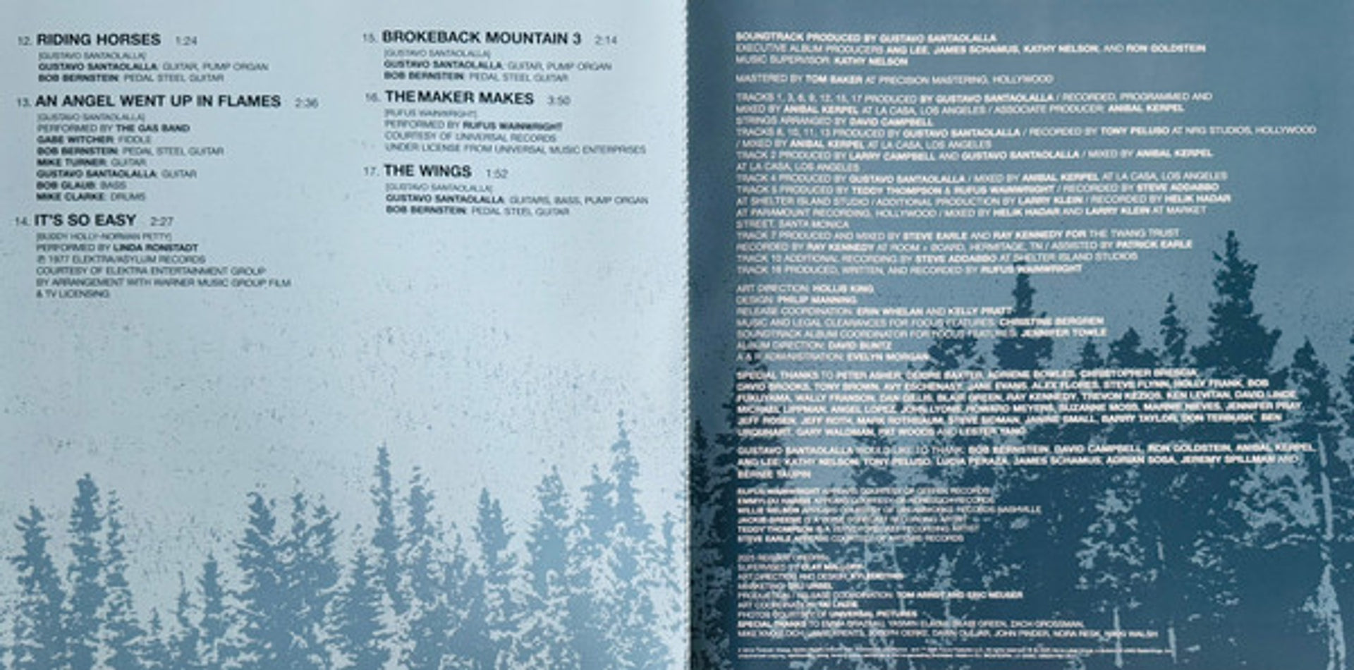 Image 7: Various Artists – Brokeback Mountain (Original Motion Picture Soundtrack LP Vinyl) Vinyl LP | Relix