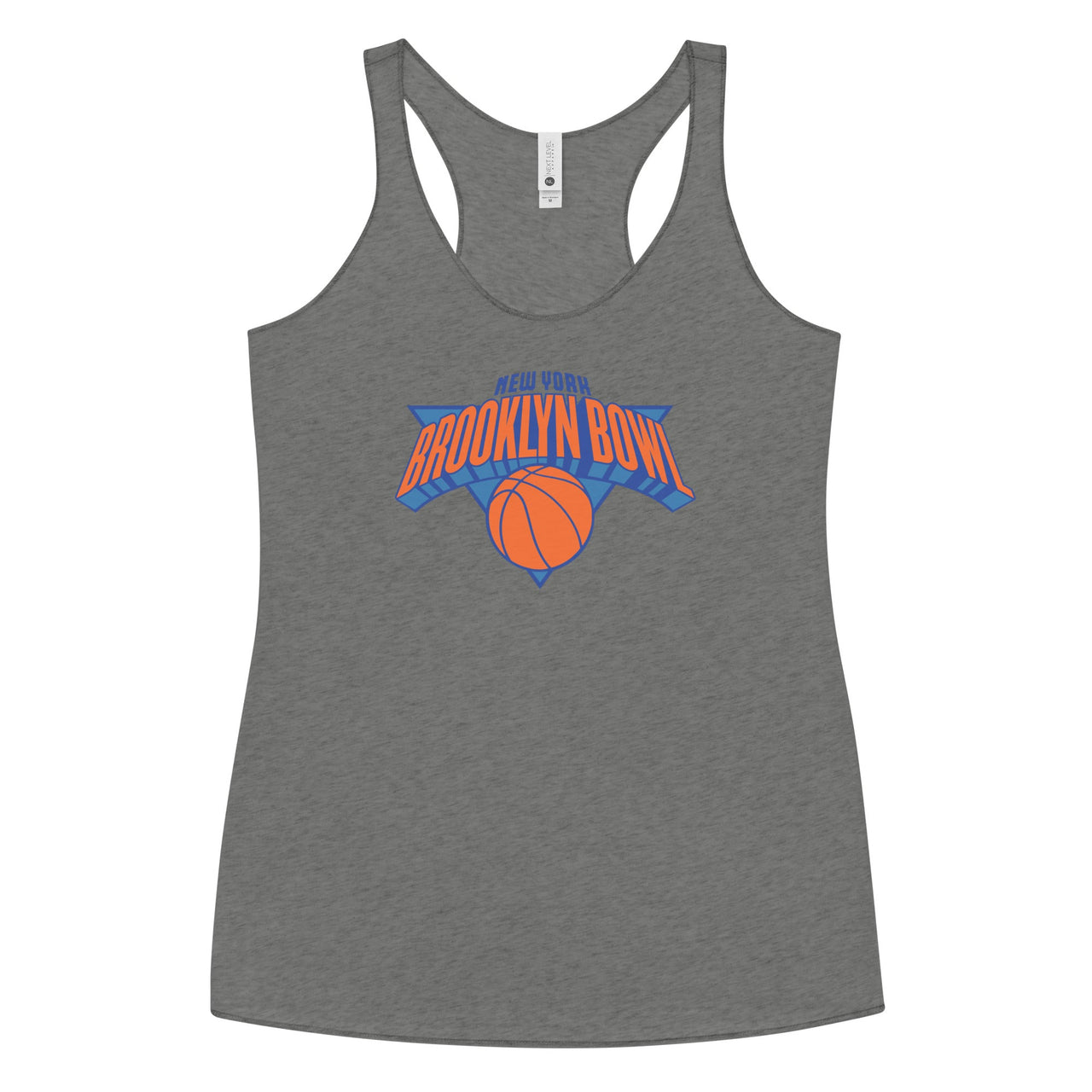 Brooklyn Bowl New York Basketball Women's Racerback Tank