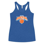 Brooklyn Bowl New York Basketball Women's Racerback Tank