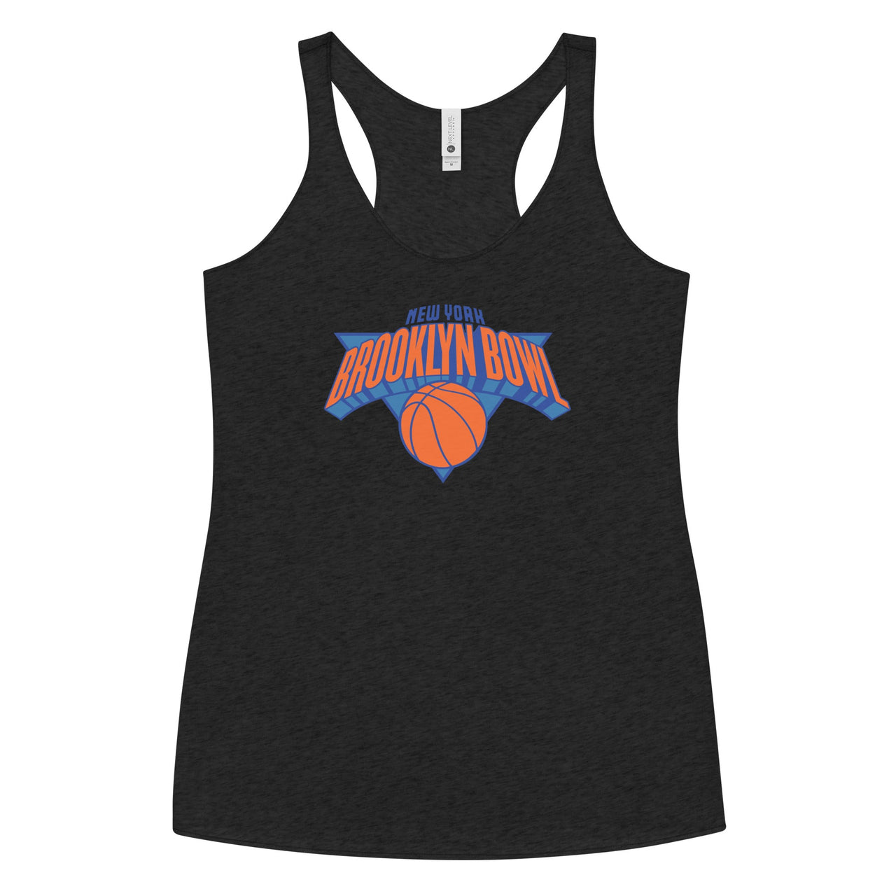 Brooklyn Bowl New York Basketball Women's Racerback Tank