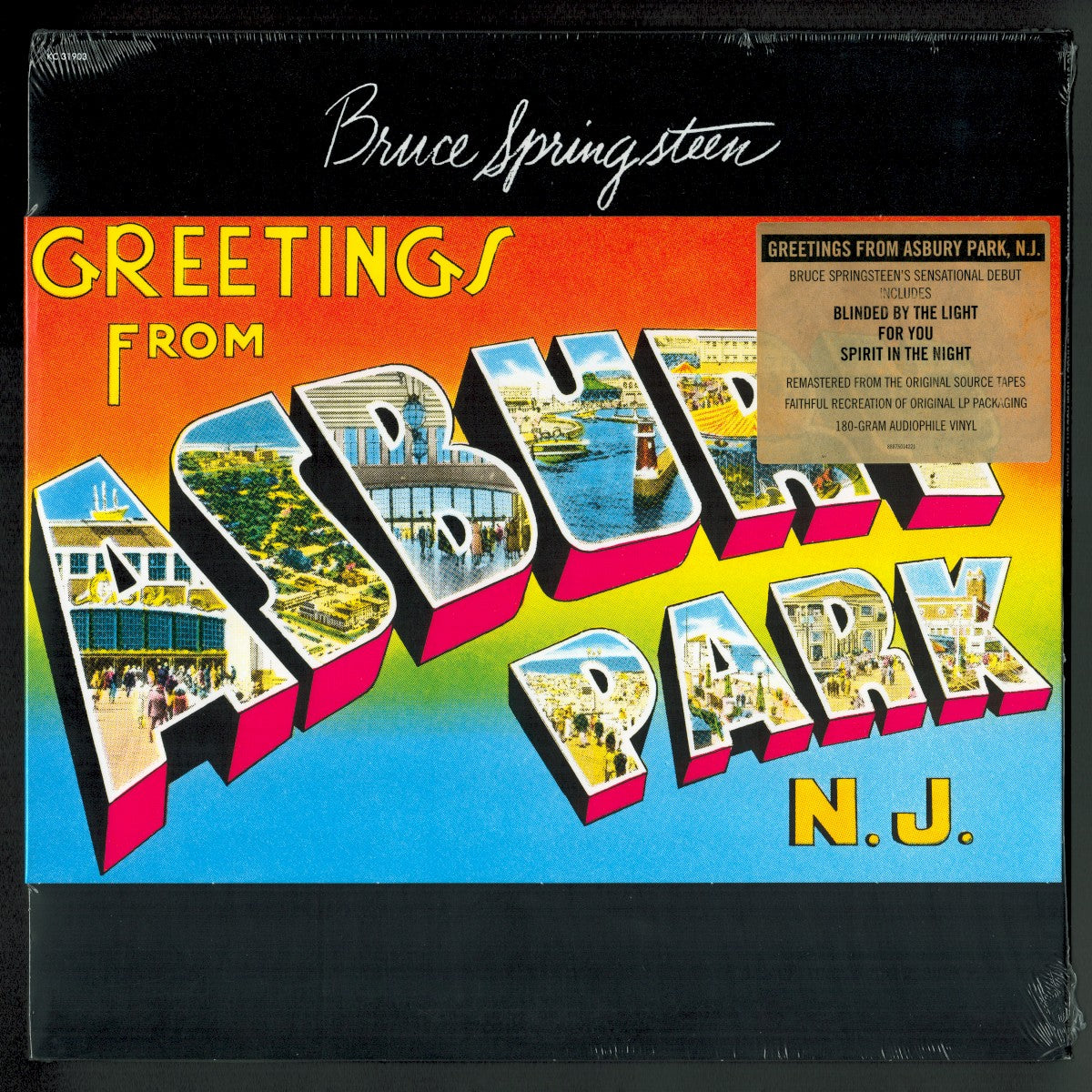 Bruce Springsteen – Greetings From Asbury Park, NJ (LP Vinyl) - Back