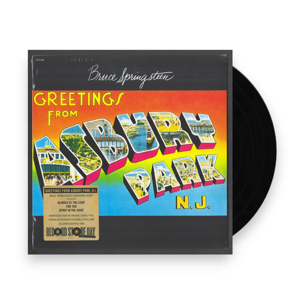 Bruce Springsteen – Greetings From Asbury Park, NJ (LP Vinyl) - Front