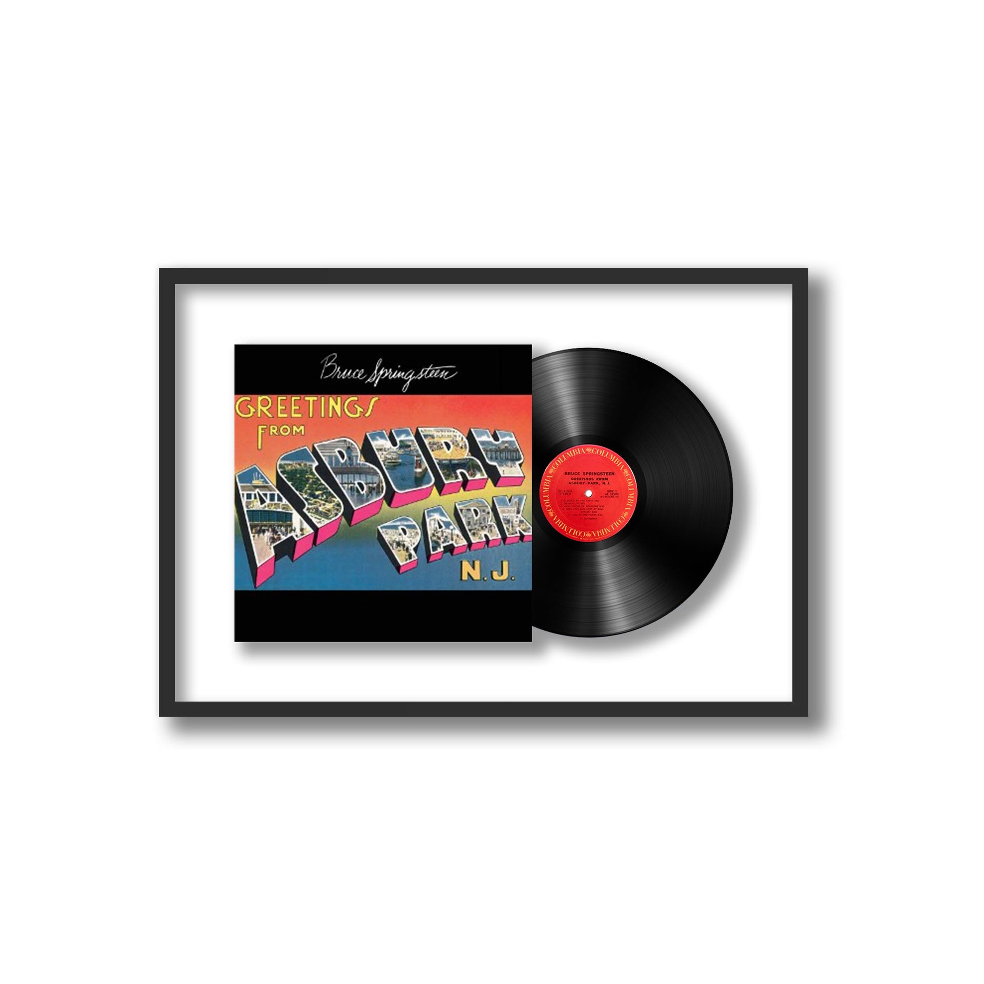 Bruce Springsteen - Greetings From Asbury Park, N.J. (Framed Vinyl)