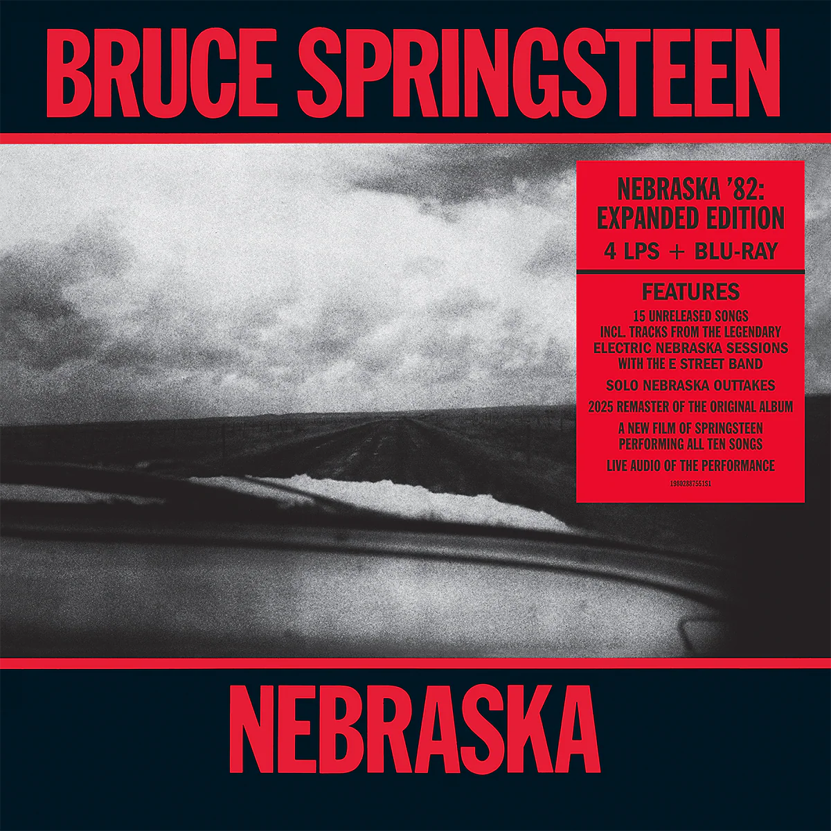 Bruce Springsteen – Nebraska 82: Expanded Edition (4-LP Vinyl, 1 Blue-Ray)