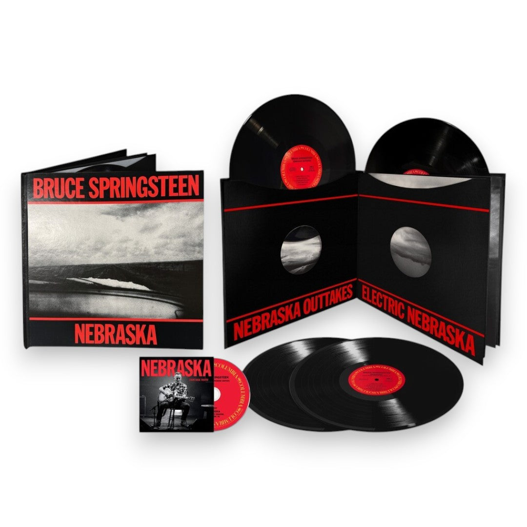 Bruce Springsteen – Nebraska 82: Expanded Edition (4-LP Vinyl, 1 Blue-ray) - Front