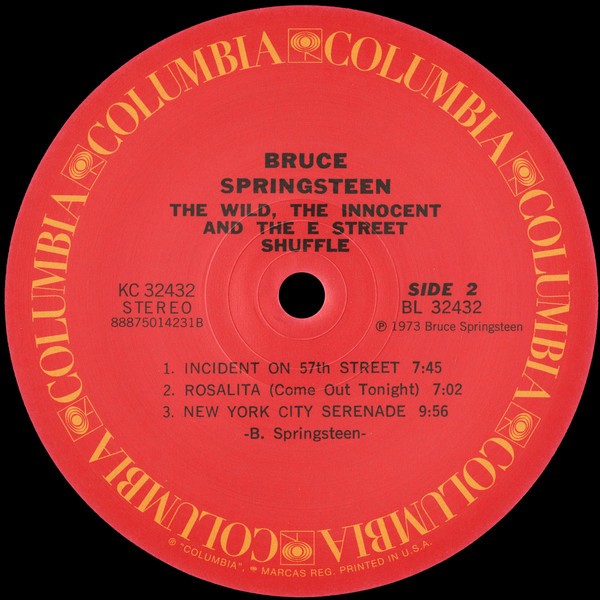 Bruce Springsteen – The Wild, The Innocent And The E Street Shuffle (LP Vinyl)