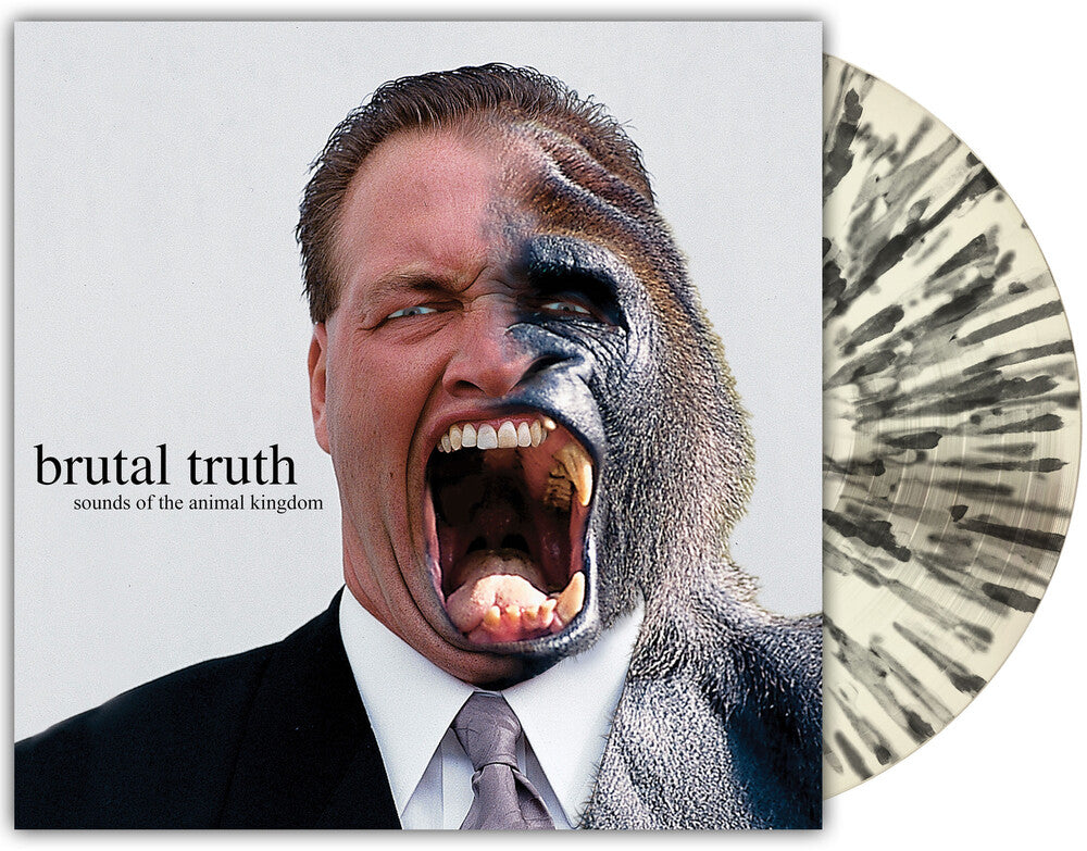 Brutal Truth – Sounds of the Animal Kingdom - 2026 Reissue (Bone White with Splatter LP Vinyl)