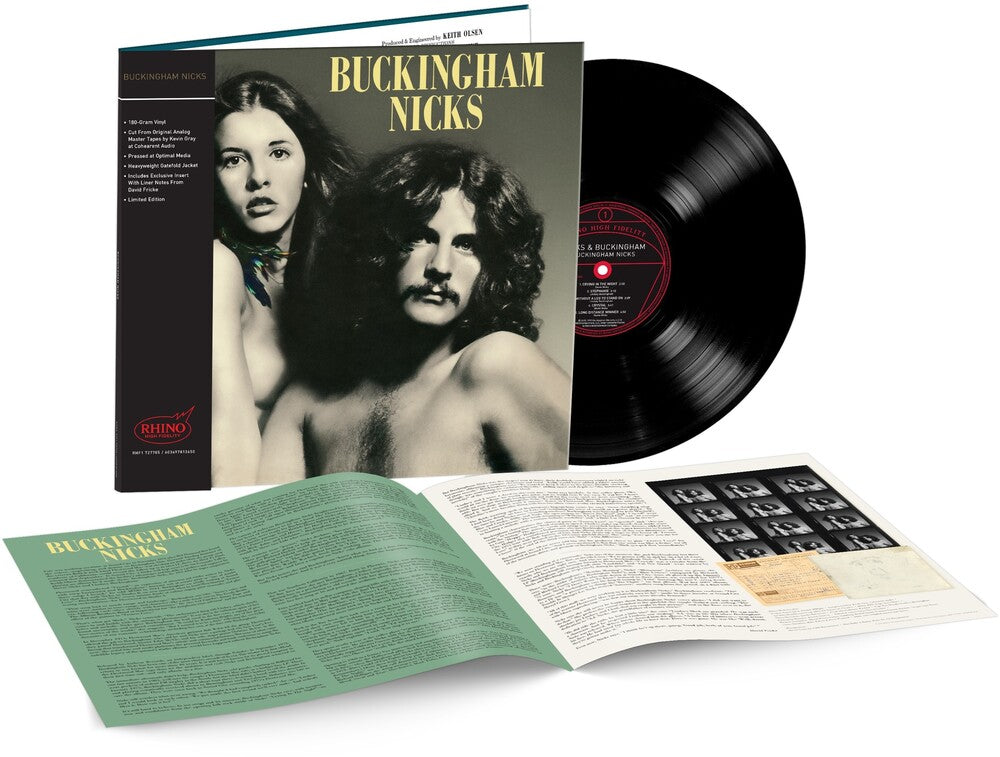 Buckingham Nicks – Buckingham Nicks - (Hi-Fi Un-numbered LP Vinyl)