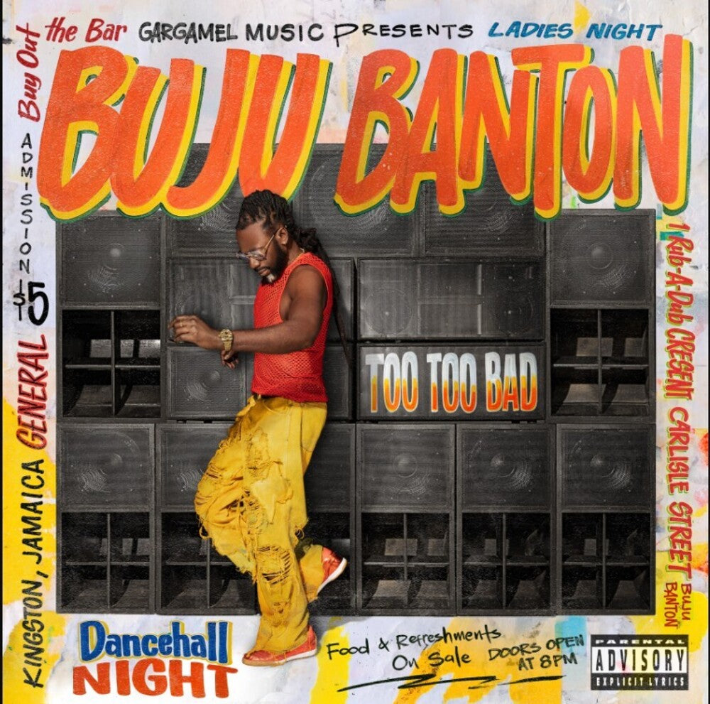 Buju Banton – Too Too Bad (Jewl CD)