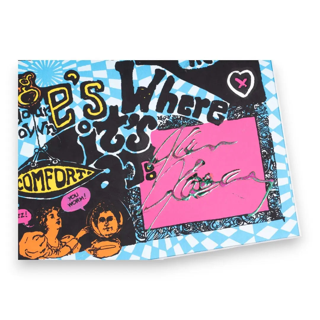 "Can You Pass The Acid Test?" Color Lithograph Signed by Ken Kesey