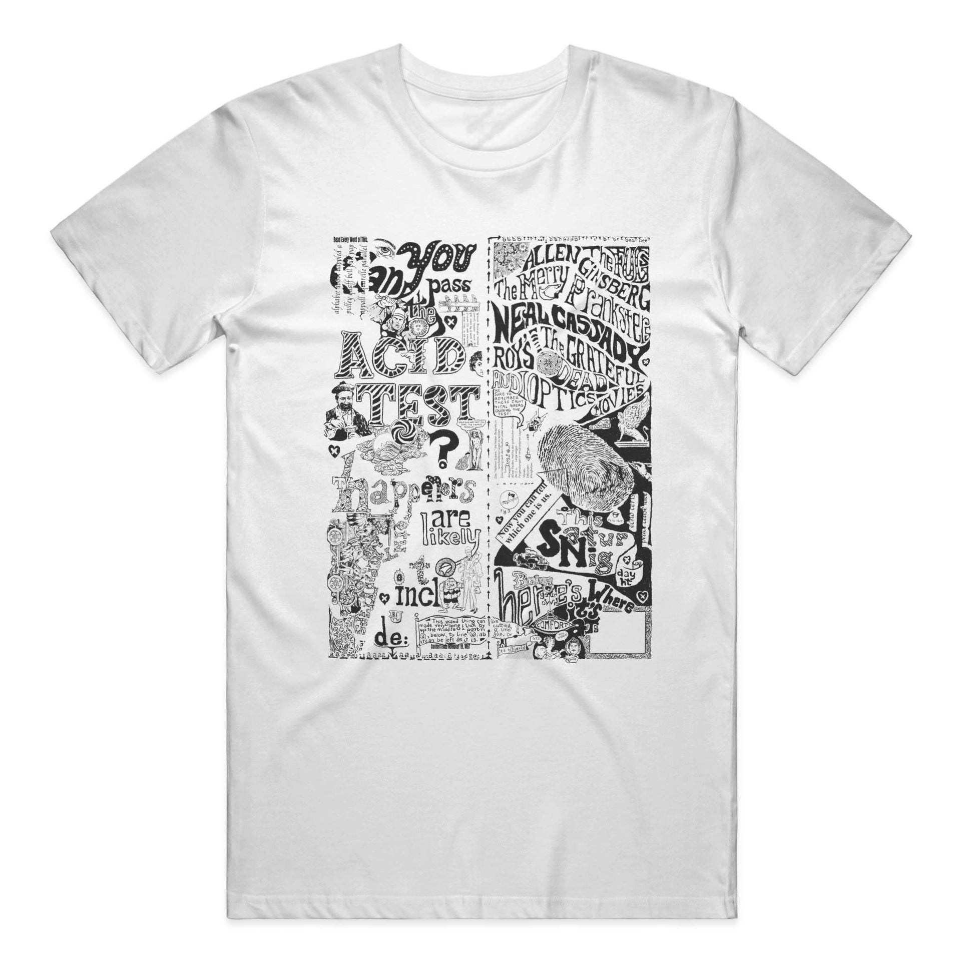 Can You Pass the Acid Test? Throwback T-Shirt
