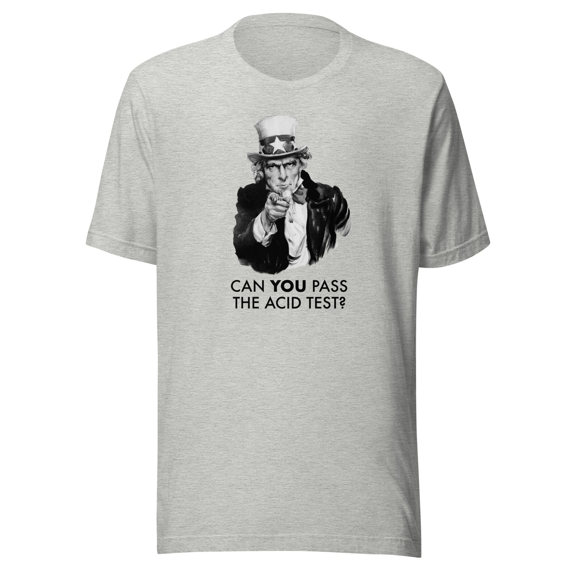 Can You Pass the Acid Test? Throwback Uncle Sam T-Shirt