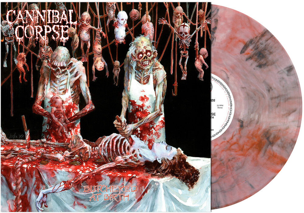 Cannibal Corpse – Butchered at Birth (red & Black Smoke LP Vinyl)