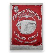 Captain Beefheart, Oxford Circle – The Avalon Ballroom, San Francisco (Jun 17–18, 1966) by Stanley Mouse