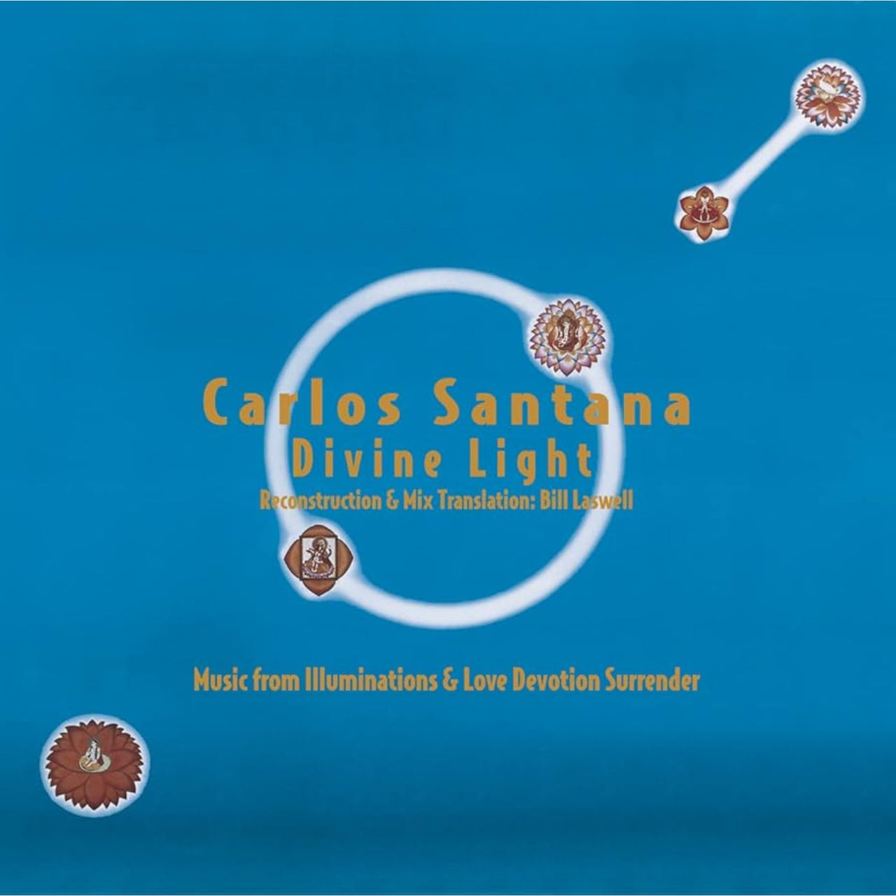 Carlos Santana - Divine Light: Reconstruction & Mix Translation By Bill Laswell (2-LP Yellow, Red & Black Marble Vinyl)