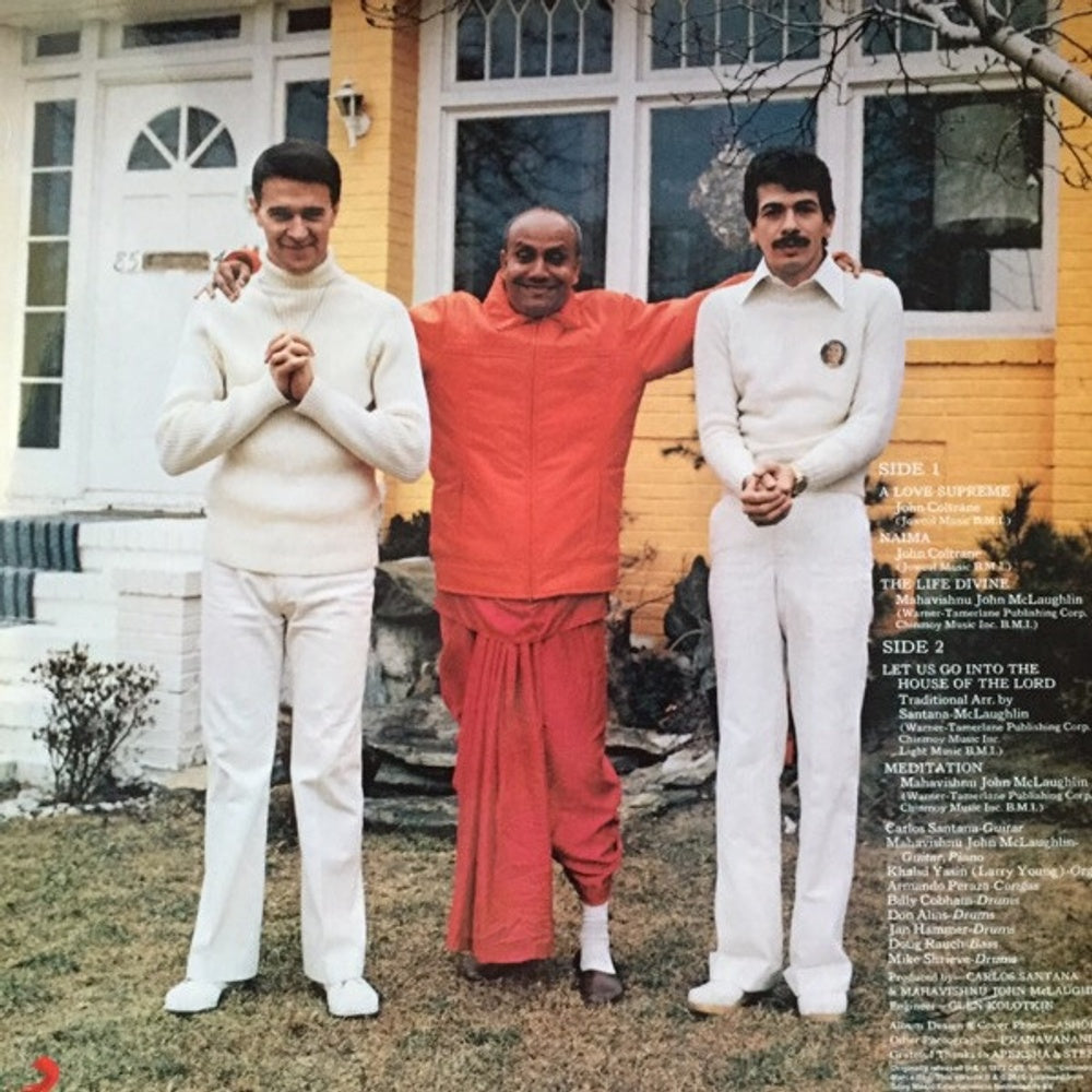 Carlos Santana & Mahavishnu John McLaughlin – Love Devotion Surrender (LP Vinyl)