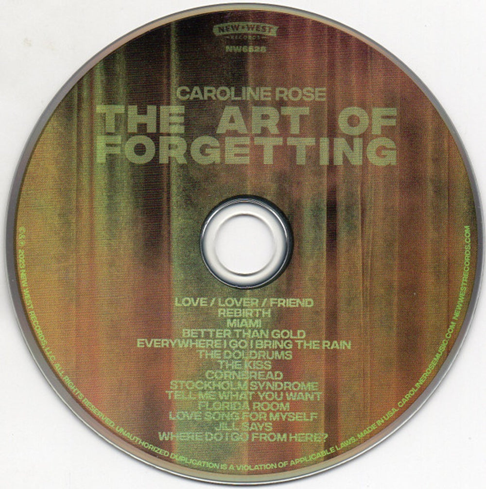 Caroline Rose – The Art of Forgetting (CD)