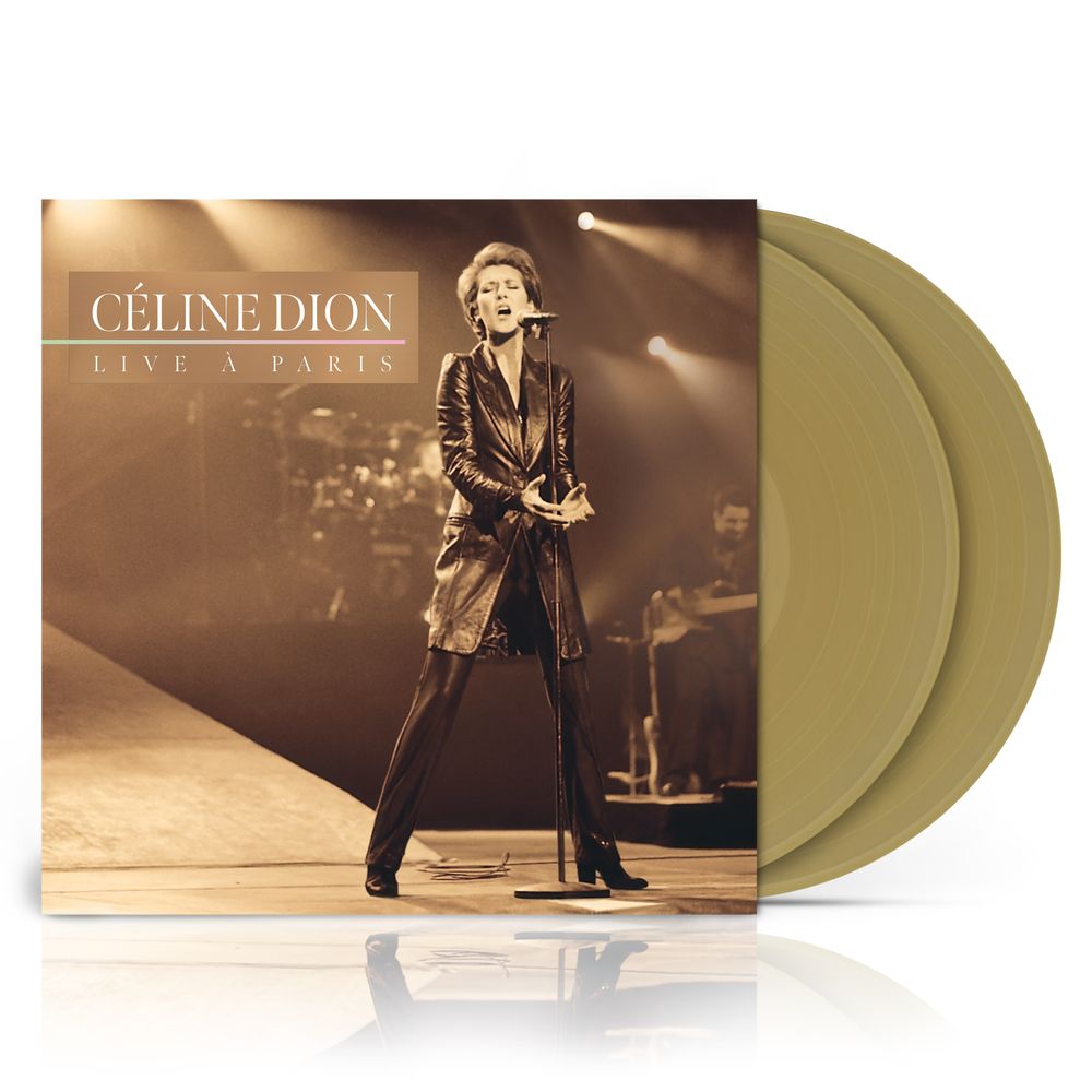 Celine Dion – Live à Paris (Golden Tan 2-LP Vinyl)