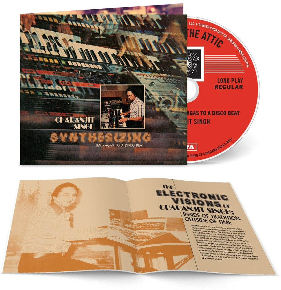Charanjit Singh – Synthesizing: Ten Ragas To A Disco Beat (Deluxe CD)