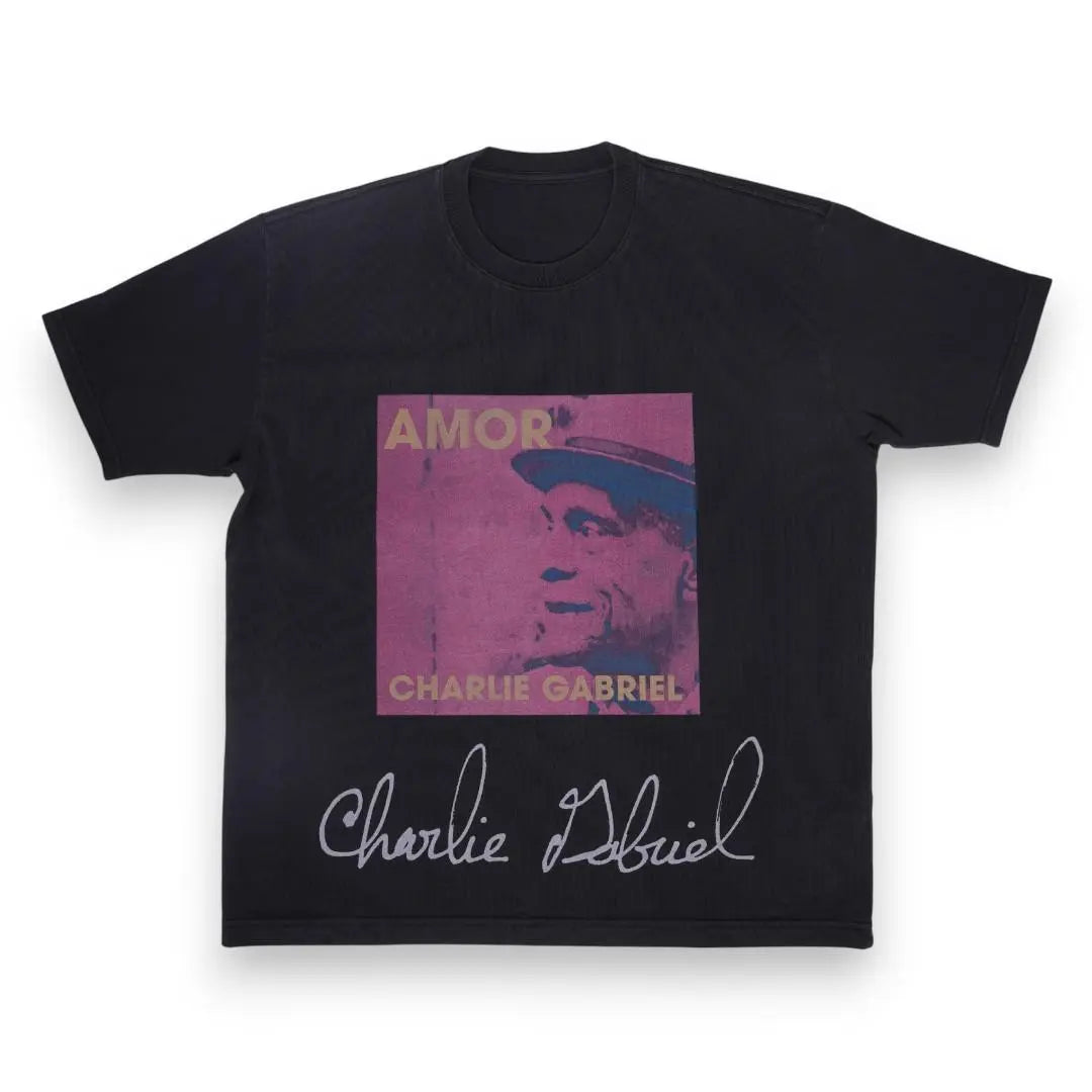Charlie Gabriel AMOR T-Shirt (Limited Edition) - Close-Up