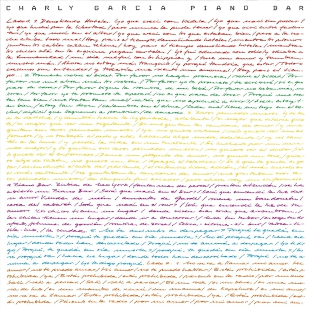 Charly Garcia – Piano Bar (LP Vinyl)