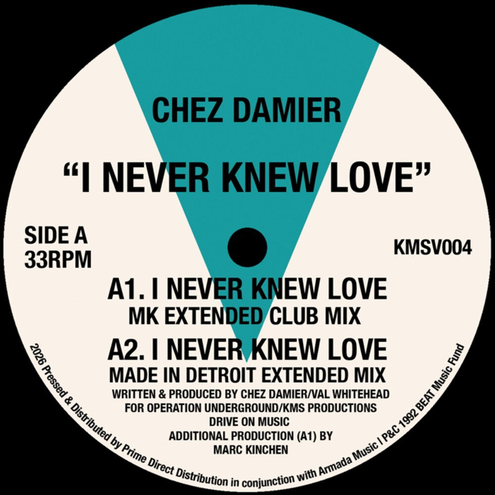 Chez Damier – I Never Knew Love (12" Vinyl)
