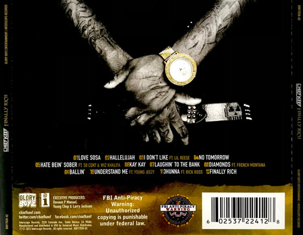 Chief Keef – Finally Rich (CD)