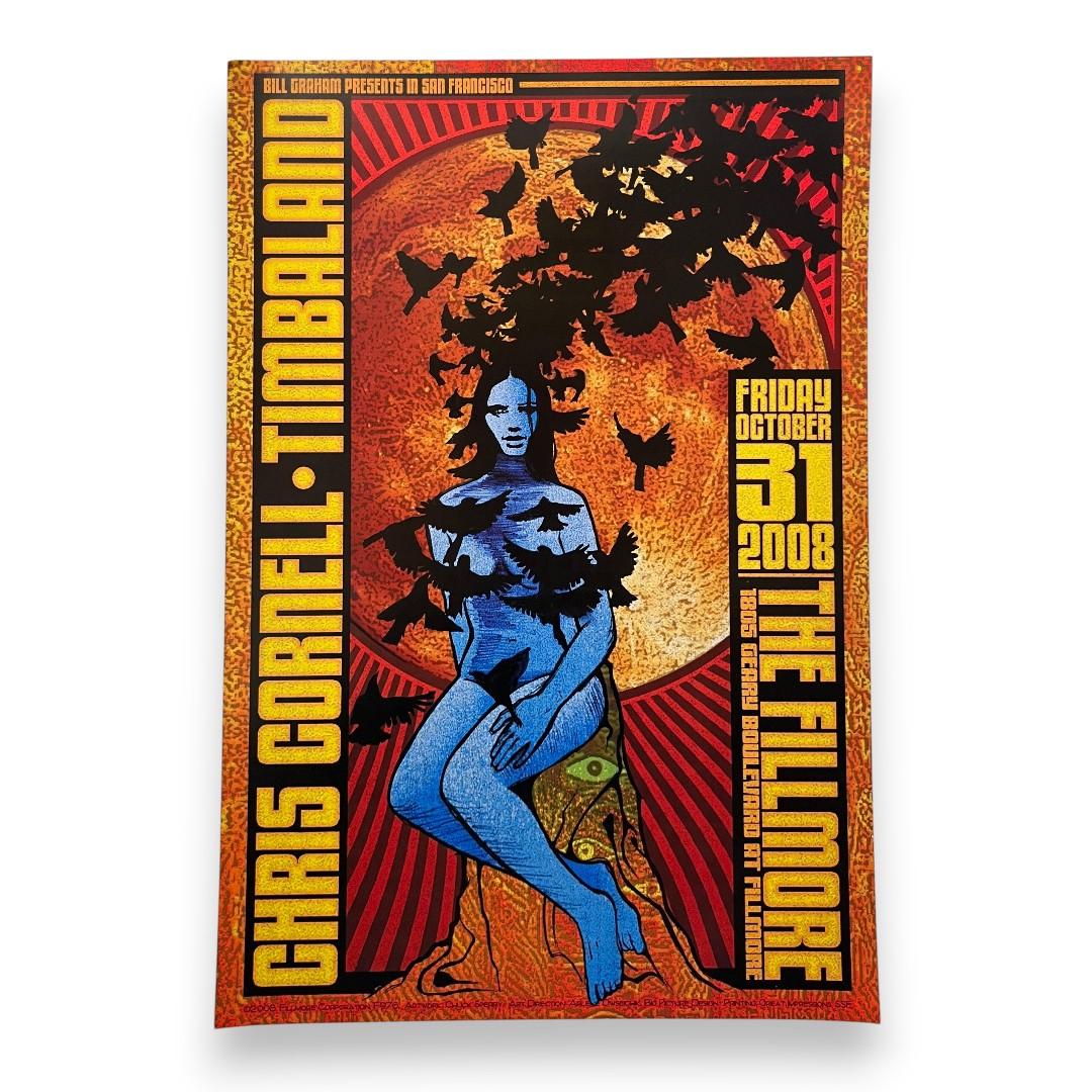 Chris Cornell, Timbaland – The Fillmore, San Francisco (Oct 31, 2008) by Chuck Sperry