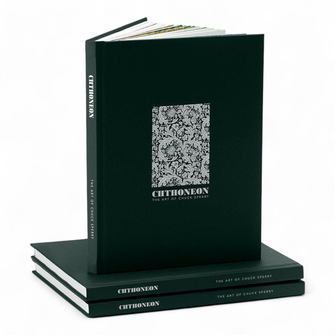 Chthoneon: The Art of Chuck Sperry Book (Silver Edition)