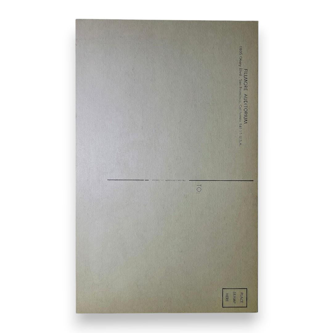 Chuck Berry, Grateful Dead – The Fillmore, San Francisco (Mar 19, 1967) by Wes Wilson (Postcard)