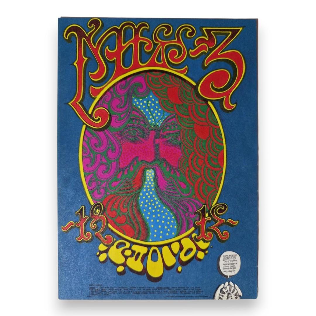 Chuck Berry, The Sons of Champlin – Denver Dog, Denver (Nov 17, 1967) by Rick Griffin & Victor Moscoso (Postcard)