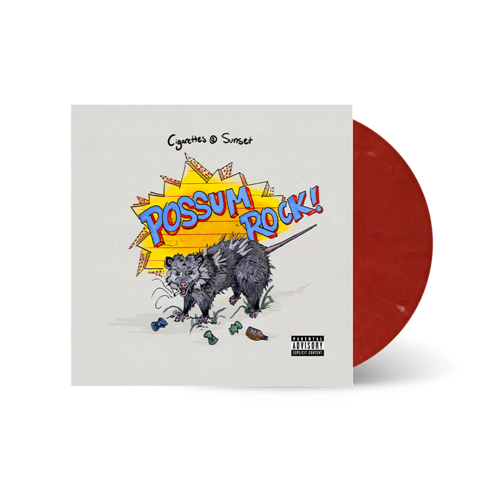 Cigarettes @ Sunset – Possum Rock (Red LP Vinyl)