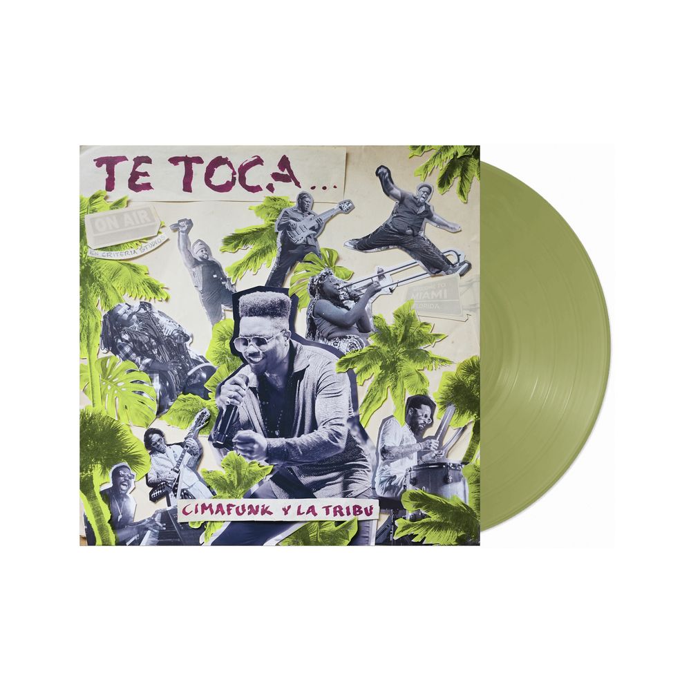 Cimafunk y La Tribu – Te Toca (Olive Green LP Vinyl)