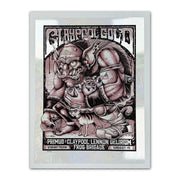 Claypool Gold - Kansas City, MO 2026 White Swirl Poster by Mazza