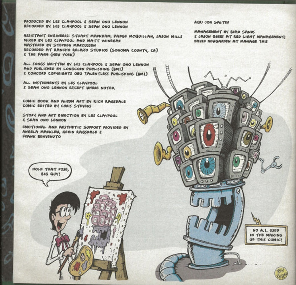 Claypool Lennon Delirium – The Great Parrot-Ox and the Golden Egg of Empathy (CD)