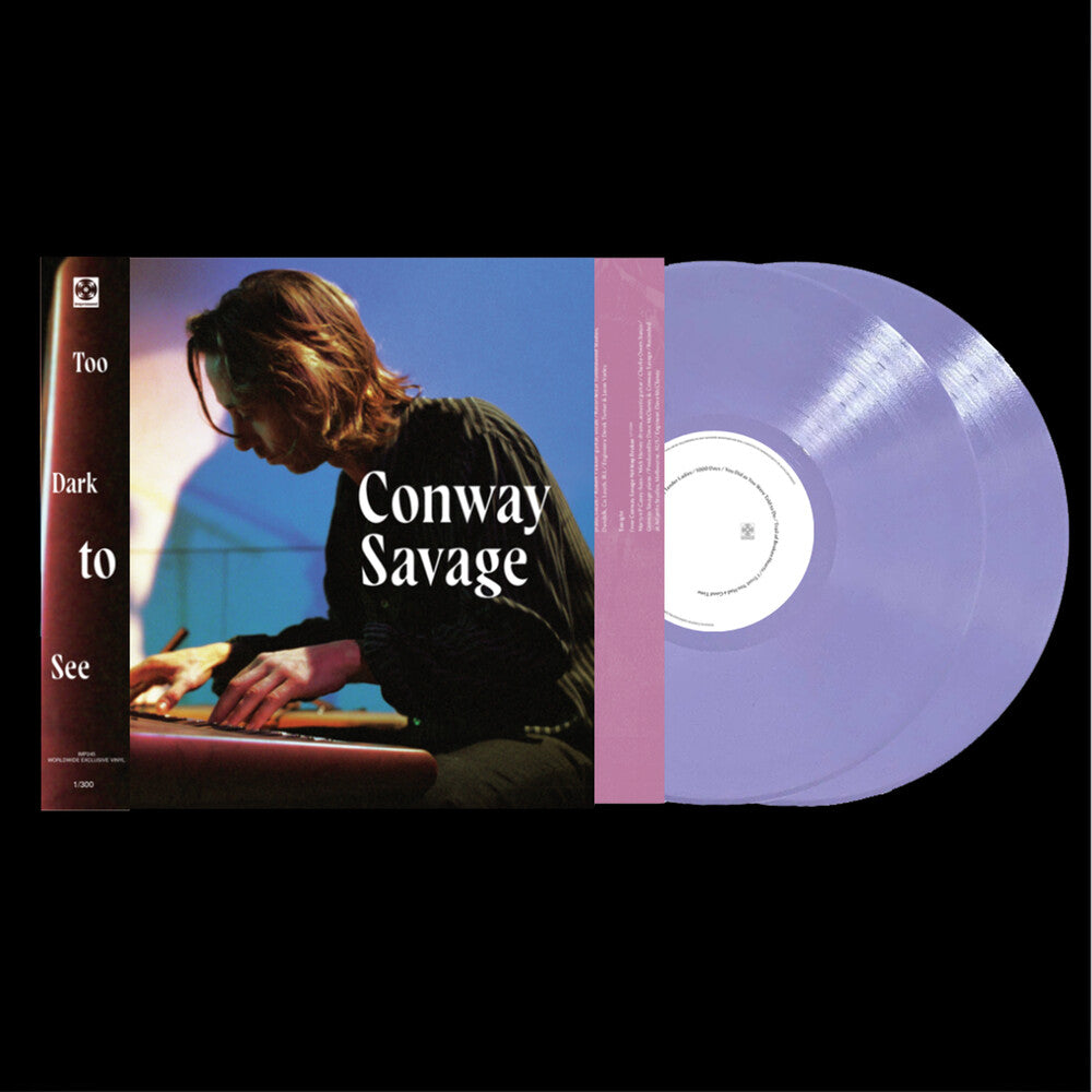 Conway Savage – Too Dark To See (Colored LP Vinyl)