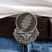 Cornell '77 - Steal Your Face Sterling Silver Belt Buckle