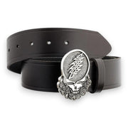 Grateful Dead Cornell '77 - Steal Your Face Sterling Silver Belt Buckle - Alternate View