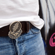 Cornell '77 - Steal Your Face Sterling Silver Belt Buckle