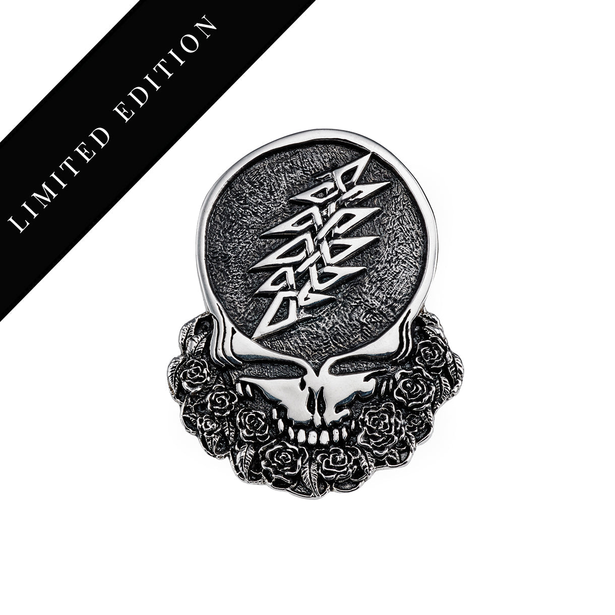 Cornell '77 - Steal Your Face Sterling Silver Belt Buckle